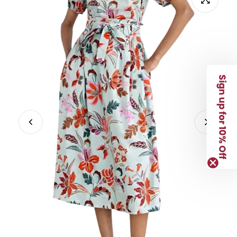 Banjanan Floral A-Line Skirt